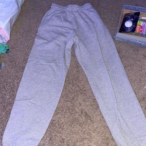 Fruit of the loom sweatpants grey size small